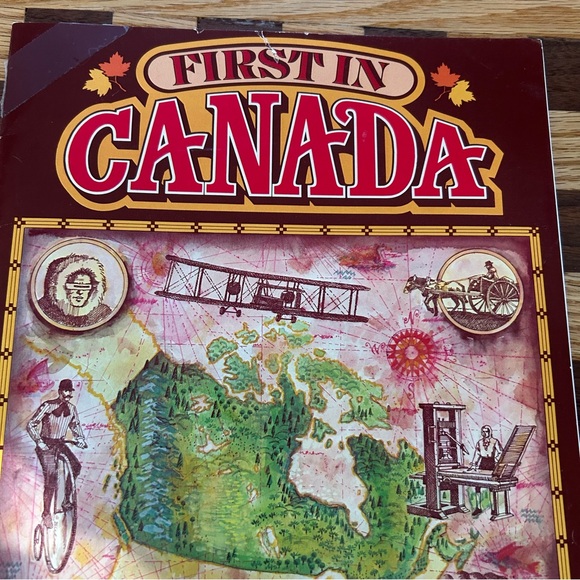 Canadian 1st’s - Cute Little Booklet of Canadian History - Great Illustrations! - Picture 4 of 13